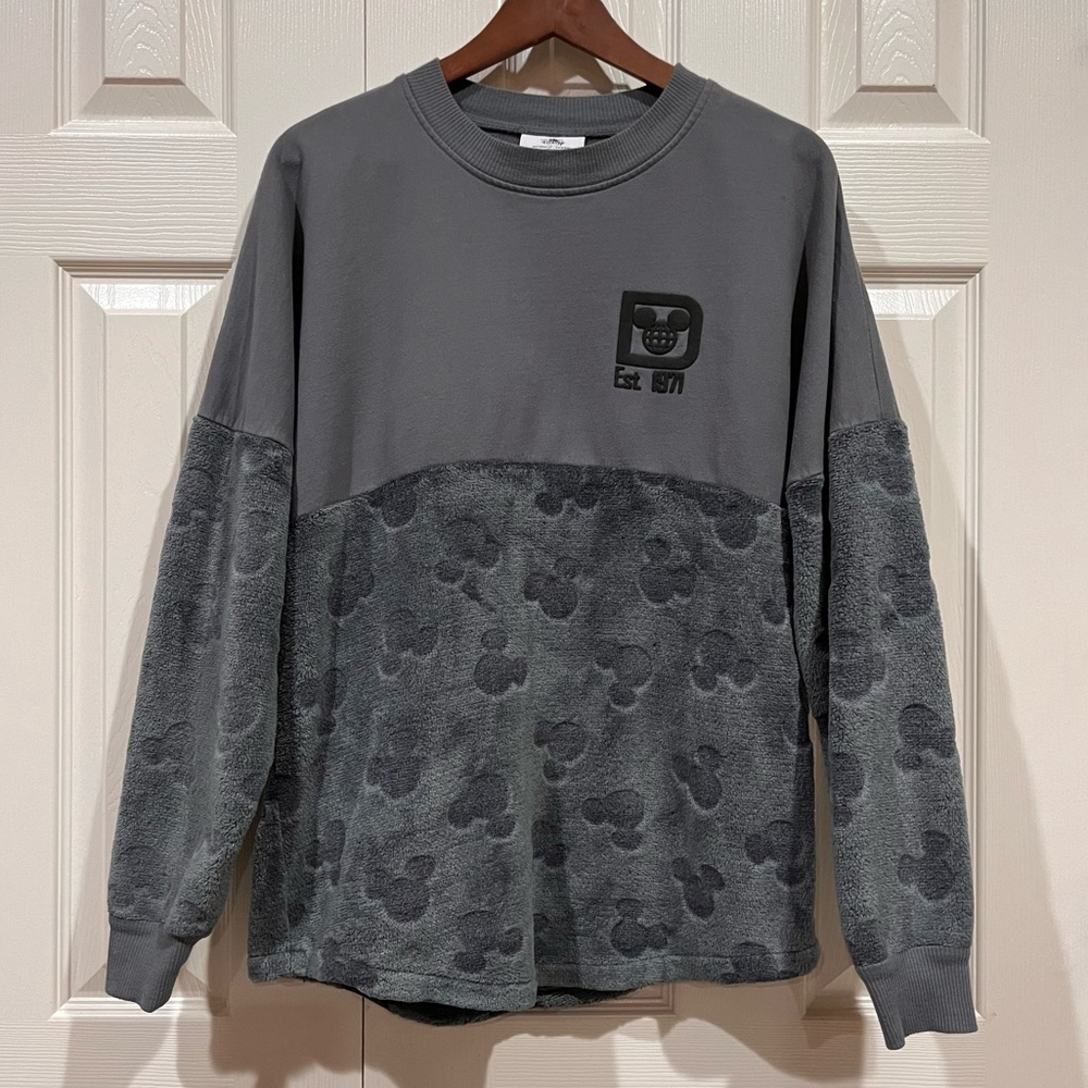 Walt Disney World Mickey Mouse Icon Plush Spirit Jersey Sz Small
